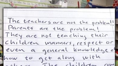 Photo of Retired teacher’s brutally honest words on parents criticizing the system has many people applauding: Do you think she’s right?