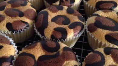 Photo of Leopard print cup pies