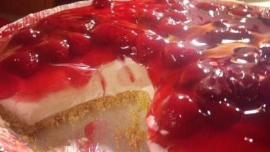 Photo of The Best Unbaked Cherry Cheesecake Ever