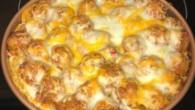 Photo of Baked Spaghetti and Meatballs