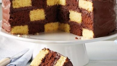 Photo of Checkerboard Cake Recipe