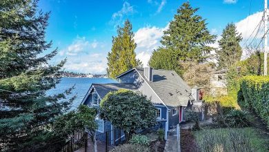 Photo of Picturesque two-story home with full basement on the beautiful Puget Sound waterfront.
